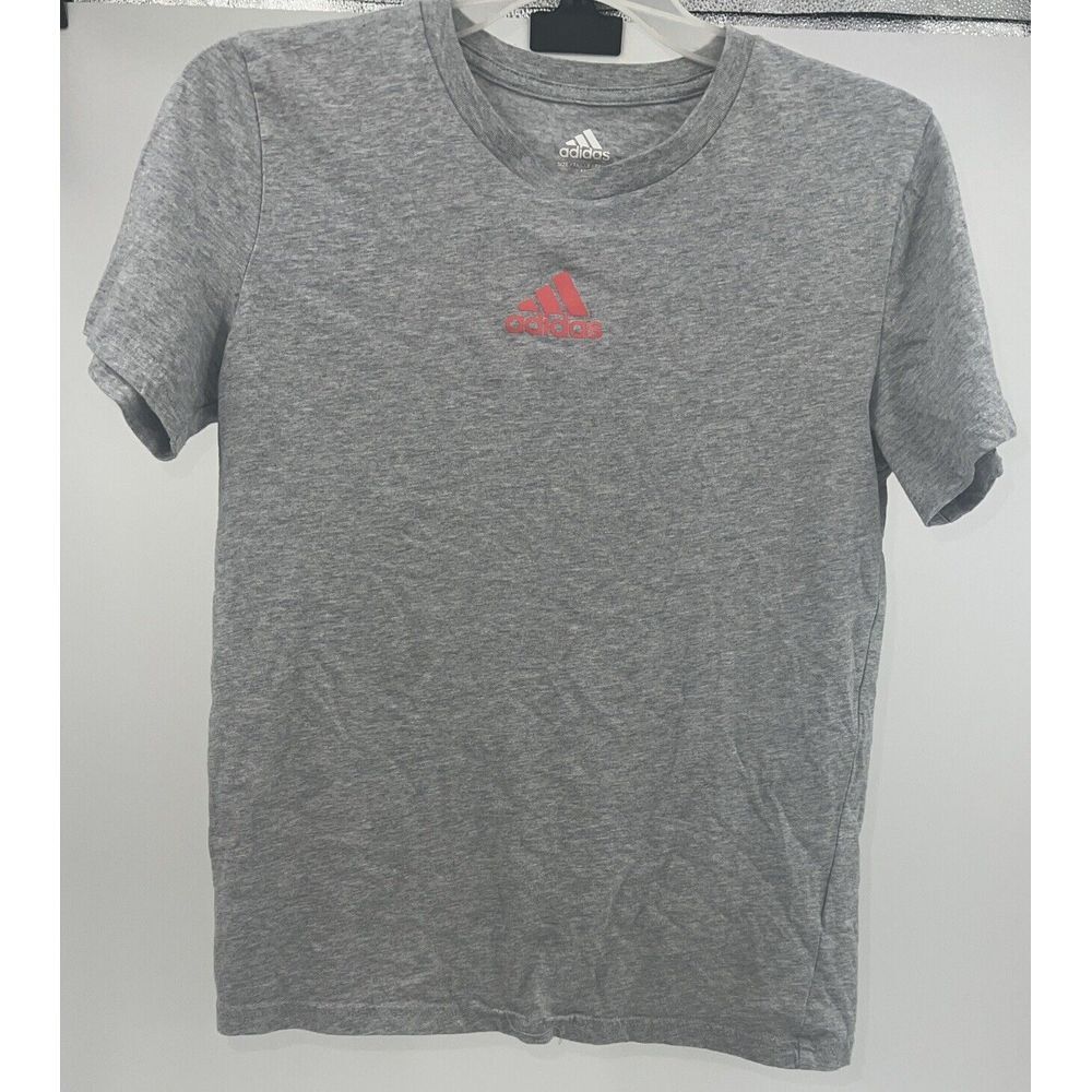 ADIDAS Unity Is The Game, Boys T-Shirt Graphic Tee, Gray, Size M (10/12)‎
